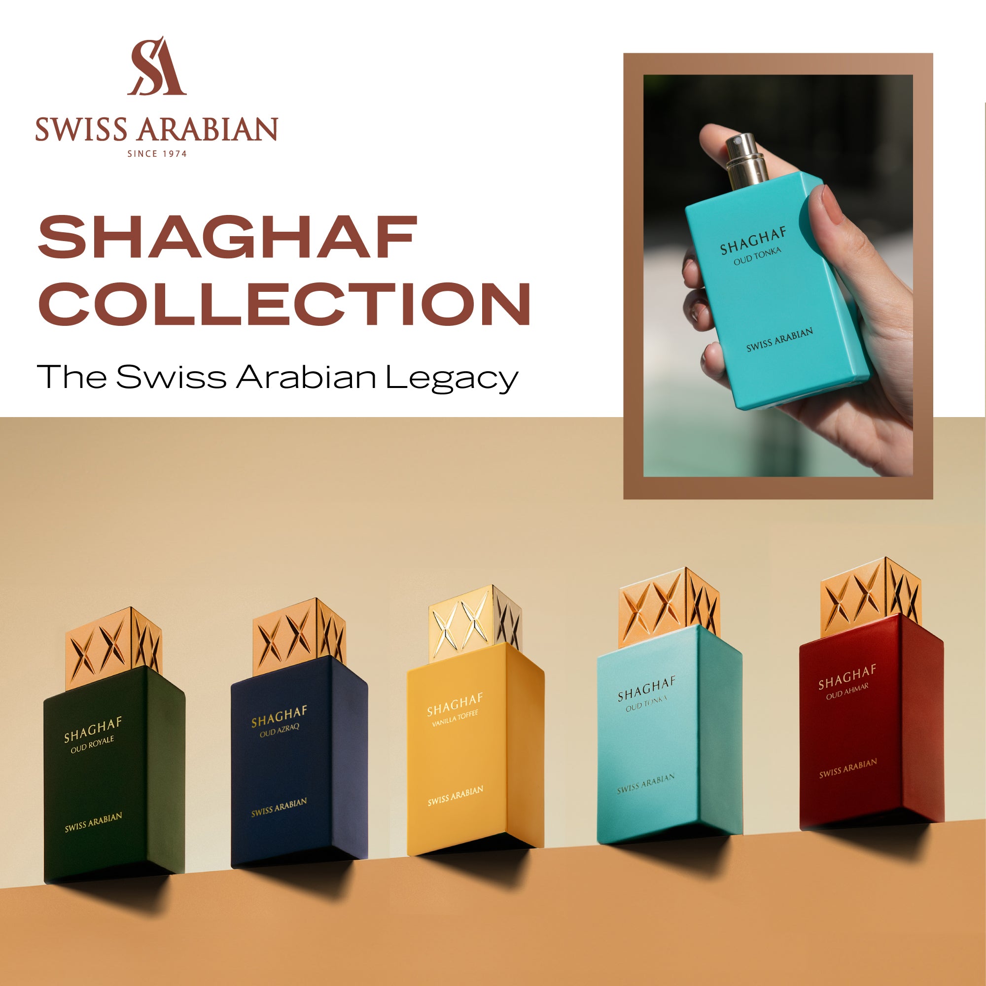 SHAGHAF OUD TONKA オードパルファム SHAGHAF OUD TONKA – Swiss Arabian Global